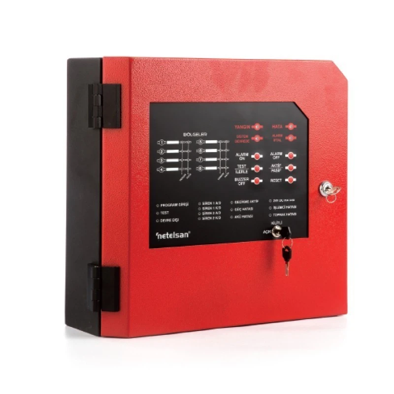 8 Zonlu Konvansiyonel Yangın Alarm Santrali